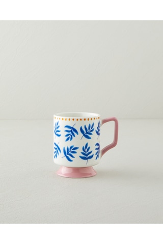 English Home Gifty Petal New Bone China Kupa 310 Ml Pembe-sarı-mavi Pembe-sarı-mavi