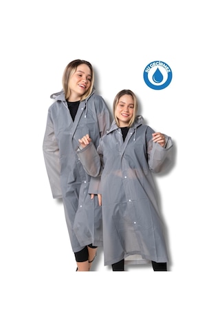 Bosile Unisex Kumaş Su Rüzgar Geçirmez Yağmurluk Çok Renkli