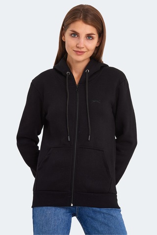 Slazenger Katya 2 Li Set Kadın Beyaz - Siyah Sweatshirt Beyaz - Siyah