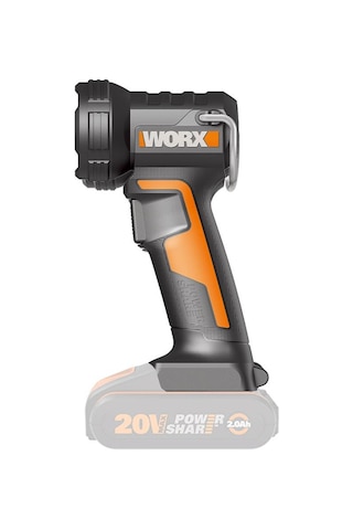 Worx Wx025.9 20volt 160/350 Lümen Profesyonel Çok Fonksiyonlu Led Fener Akü Dahil Değildir 1 Adet