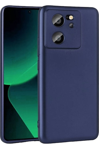 Xiaomi Mi 13t Pro Kılıf Esnek Yapılı İnce Slim Silikon Kapak Ryc/premier Lacivert