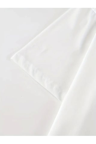 Sidelya Concept Baskılı Oversize Bisiklet Yaka T-shirt - Beyaz Beyaz
