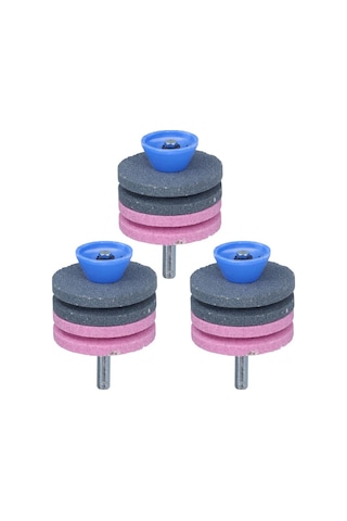 Springsun Taşlama Teli, Cırpıcı Disk, Çim Makinesi Bıçağı Tıraşlayıcı 3 Adet 4 Katlı