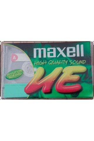 Maxell - 60'lık Boş Teyp Kaseti