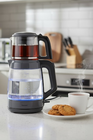 Homend Infinity XL 1764H Cam Çay Makinesi