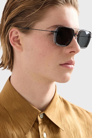 Emporio Armani Erkek Gözlük 0ea2162 300187 54 Mat Siyah-duman Gri