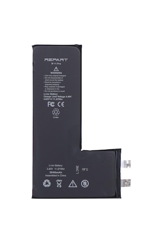 Apple Uyumlu iPhone 11 Pro Batarya Film'siz Puntalanabilir Cell 3046 Mah