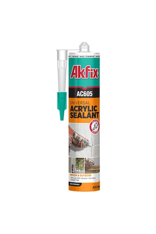 Akfıx Ac605 Akrilik Mastik