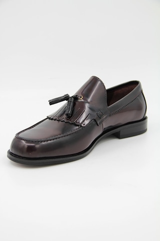 Carfier 1347 Erkek Klasik Ayakkabı - Bordo-bordo