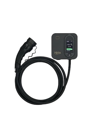 Hims Hcdks-22 22kw Tip 2 Soketli 5m Kablolu Siyah Smart Elektrikli Araç Şarj Istasyonu