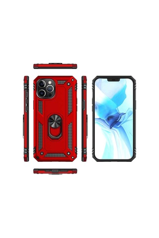 Apple Uyumlu iPhone 12 Pro Uyumlu Zore Vega Kılıf-gold Gold -