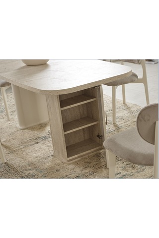 Mayorka Mdf Masa+ 6 Sandalye Aytaşı