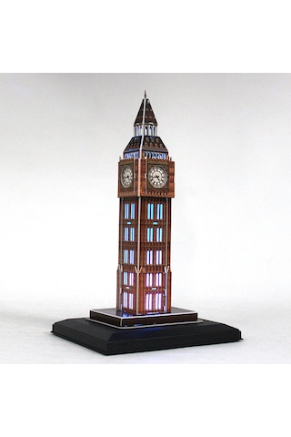 Cubicfun 3d 28 Parça Puzzle Big Ben Saat Kulesi - İngiltere Led Işıklı