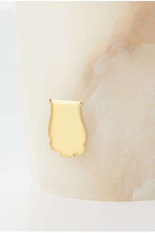 Trudon Atria Alabaster Lüks Kaşmir-amber Kokulu Mum Beyaz
