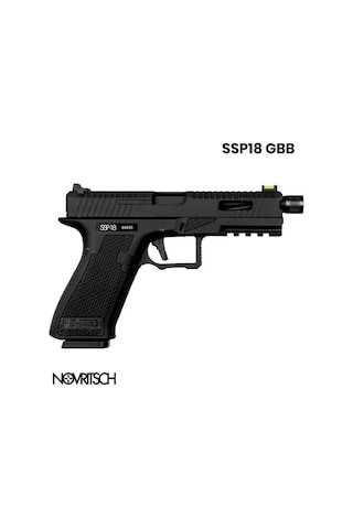 Novritsch Ssp18 Siyah Gbb Airsoft Tabanca P2b2b