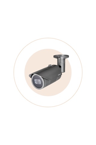 Samsung Uyumlu Wisenet Hco-7070Rp 4Mp Ahd Gece Görüşlü Bullet Kamera