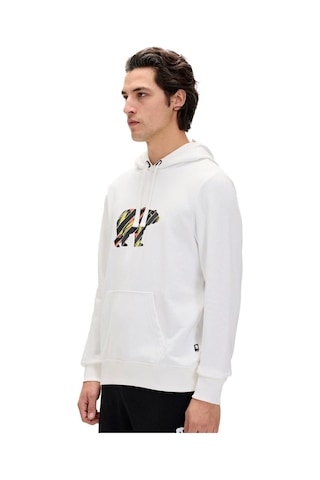 Bad Bear 24.02.12.024 Mono Hoodie Sweatshirt Beyaz 001