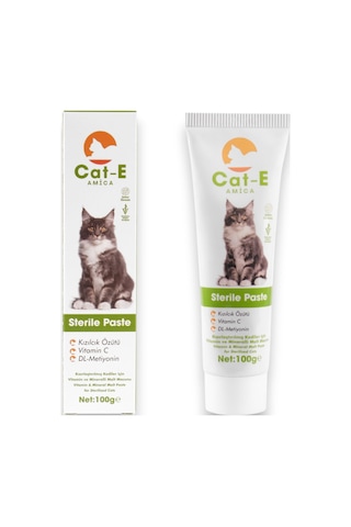 Amica Cat-e Sterile Paste Kısırlaştırılmış Kediler İçin Vitamin ve Minarelli Malt Macunu