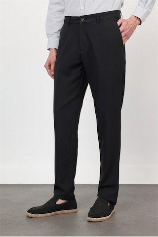 İmza Siyah Yan Cep Comfort Fit Esnek Chino Pantolon 1003260171 İmza Siyah Yan Cep Comfort Fit Esnek Chino Pantolon 1003260171