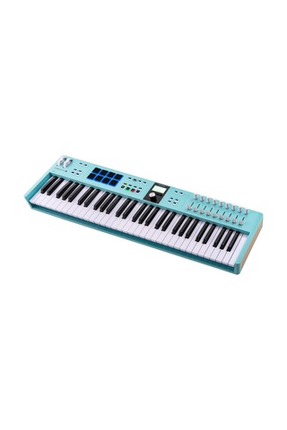 Keylab Essential 61 Mk3: Aqua 3.nesil Akıllı Mıdı Kontrolcü 61 Tuş - Sınırlı Sayıda Özel Üretim