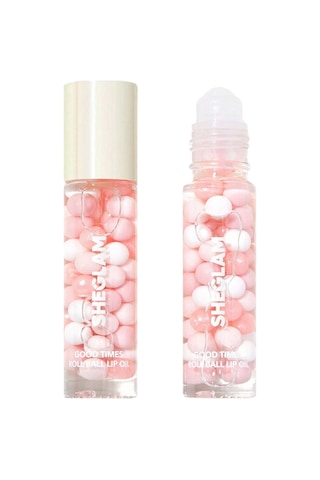 Sheglam Roll Ball Lip Oil,parlak Bitişli, Uzun Süre Nemlendirici Yağ Dudak Parlatıcıları Pembe