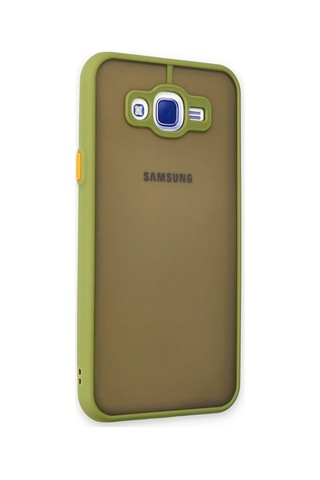 Newface Samsung Galaxy Uyumlu J7 Kılıf Montreal Silikon Kapak - Semeglbl - 28 Açık Yeşil