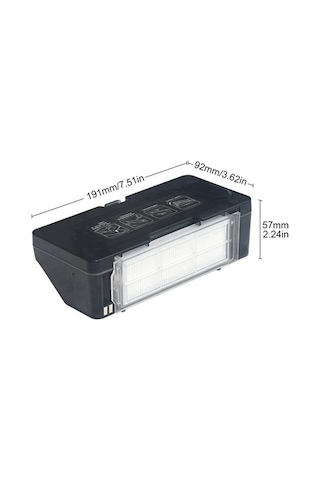 Wealthglow Vıomı V2 V2 Pro V3 V-rvclm21b 2'si 1 Arada Su Tankı Toz Kutusu Kutusu Süpürge Yedek Parçaları Süpürge Yedek Parçaları 1 Adet