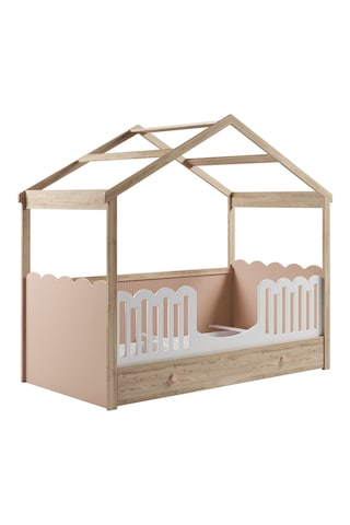 Meltem Kids Fiona Pembe Montessori Karyola Altı Sandık Standart