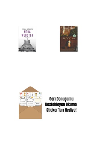 Nora Webster + Brooklyn + Okuma Sticker'ları