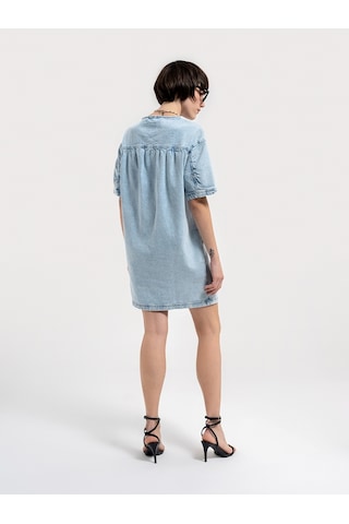 Loose Fit Kadın Elbise Denim