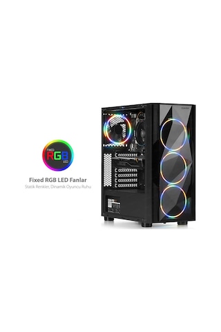 Dark Diamond Pro Dkchdiamondpro Powersiz Gaming Mid-Tower Pc Kasa
