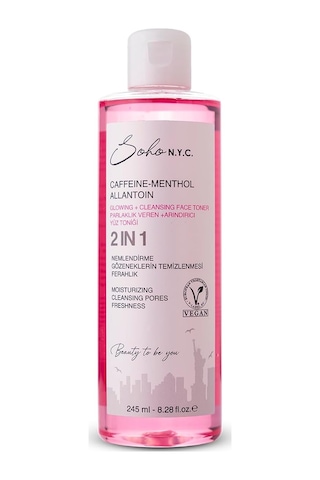 Soho N.y.c. Parlaklık Veren Yüz Toniği 245 Ml Sku: Smg8690010492241