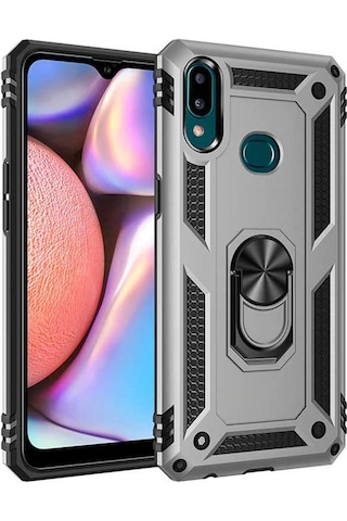 Samsung Uyumlu Galaxy A10s Kılıf Zore Vega Kapak Mavi
