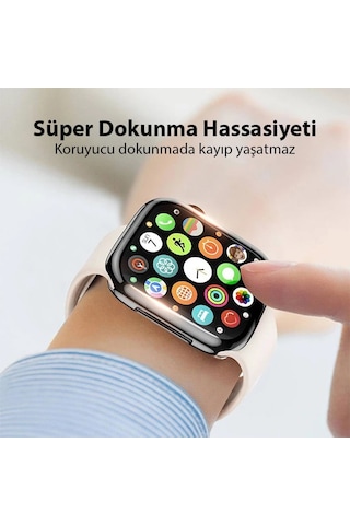Dux Ducis Samo Series Apple Watch Uyumlu Ultra 49mm İçin Soft Tpu Full Koruma Ultra İnce Silikon Kılıf- 5775