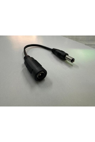 15 Cm 5.5 Mm 2.5 Mm Adaptör Uzatma Kablosu 15 Cm Standart Adaptör Uzatma Kablosu