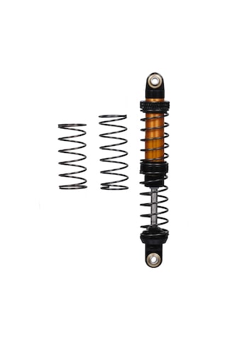 Samdoo 4 Adet 90mm Ayarlanabilir Metal Amortisör Damper 1/10 Traxxas Trx-4 Axial Scx10 Rc4wd D90 D110 Rc Araçları İçin