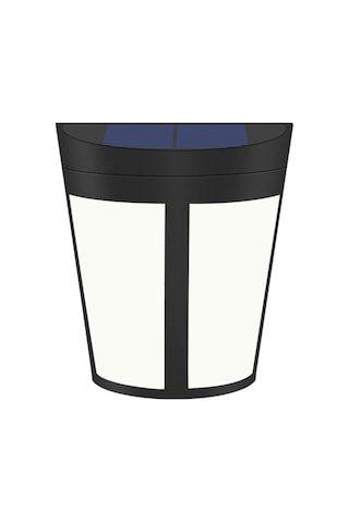 Vkemall Güneş Enerjili 6 Led Dış Mekan Yarıçember Duvar Lambası - Işık Kontrollü Ip65 Su Geçirmez 1000mah Şarj Edilebilir Pil Islak Beyaz Işık Diğer