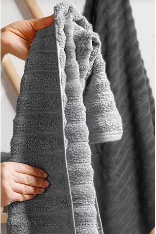 Dalgalı 4 Lü Havlu Seti -%100 Pamuk 2 Adet 70x140-2 Adet 50x90 Modern Ve Lüks Hamam Seti 4 Renk