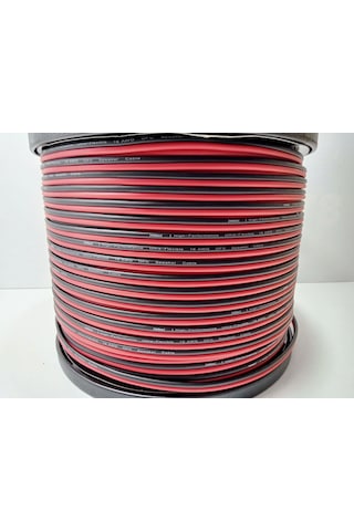 Mobass Bakır Amfi Hoparlör Kablosu 16ga %100 Bakır Ofc 16ga Anfi Bass Kablosu 5 Metre