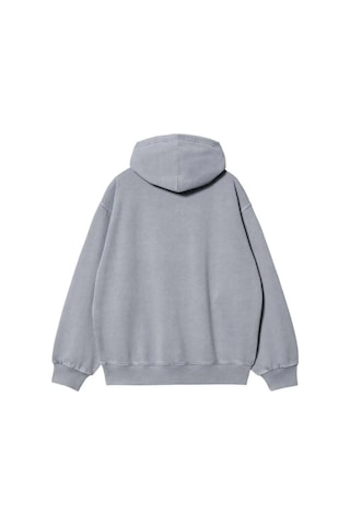 Carhartt Wıp Pamuklu Gri Kapüşonlu Vista Sweatshirt - Doğru Beden Seçimi İle Rahat Tasarım