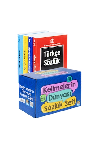 Kelimelerin Dünyası Sözlük Seti Orta Öğretim 4 Kitap A'dan Z...