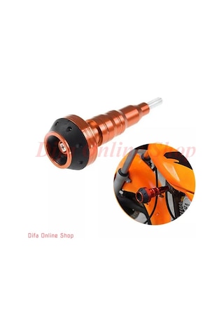 Merpa Motosiklet Motor/şase Koruma Takozu 140mm Mavi Motoparax Renk : Standart
