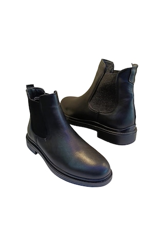 Libero Castle Black 71173 Erkek Deri Casual Bot Siyah