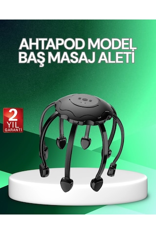 Masaj Aletleri & Şilteleri Elektrikli Saç Derisi Masaj Aleti Çok Noktalı Titreşimli Bakım Çok Renkli