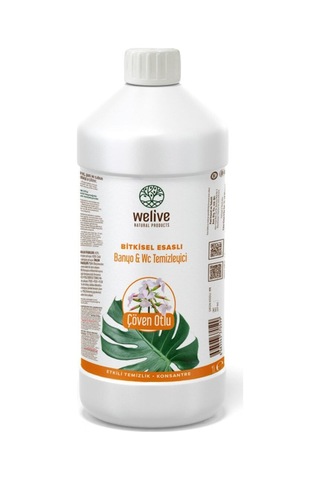 Bitkisel Esaslı Banyo & Wc Temizleyicisi 1000 Ml