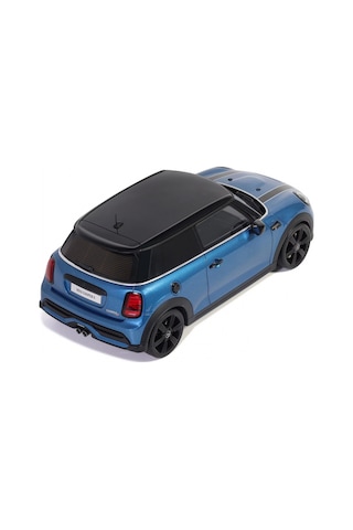 Otto Models Ot982 1/18 Mini Cooper S Island Blue + White Stripes 2021