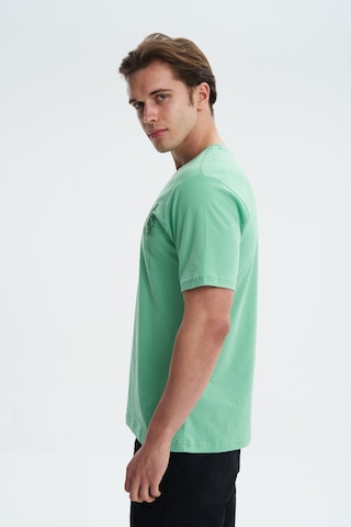 AR-MA Arma Erkek Regular Fit Bisiklet Yaka Tişört Y27344406701 Yeşil
