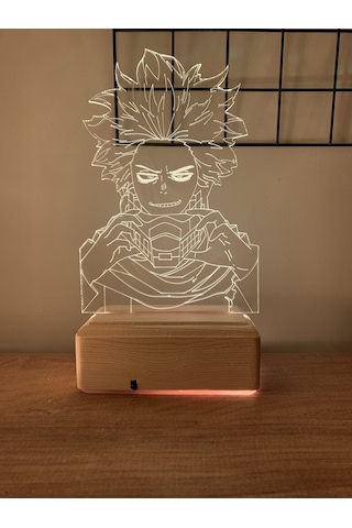 Hitoshi Shinso My Hero Academia 16 Renk Gece Lambası