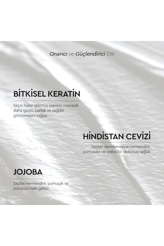 Onarıcı Ve Güçlendirici Bitkisel Saç Bakım Maskesi - İşlem Görmüş Ve Yıpranmış Saçlar