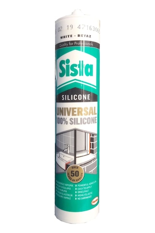 Mey Najmaddin Sista Üniversal Beyaz Silikon 280 Ml Najmaddin Belirtilmemiş